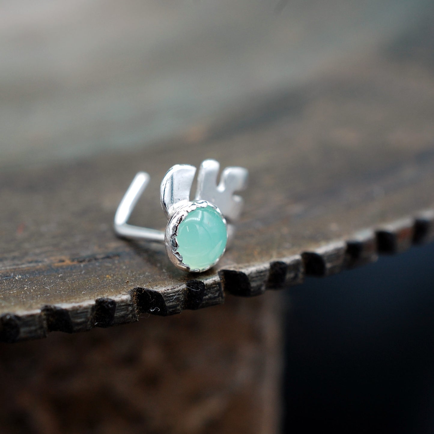 Whispering Leaf Nose Stud