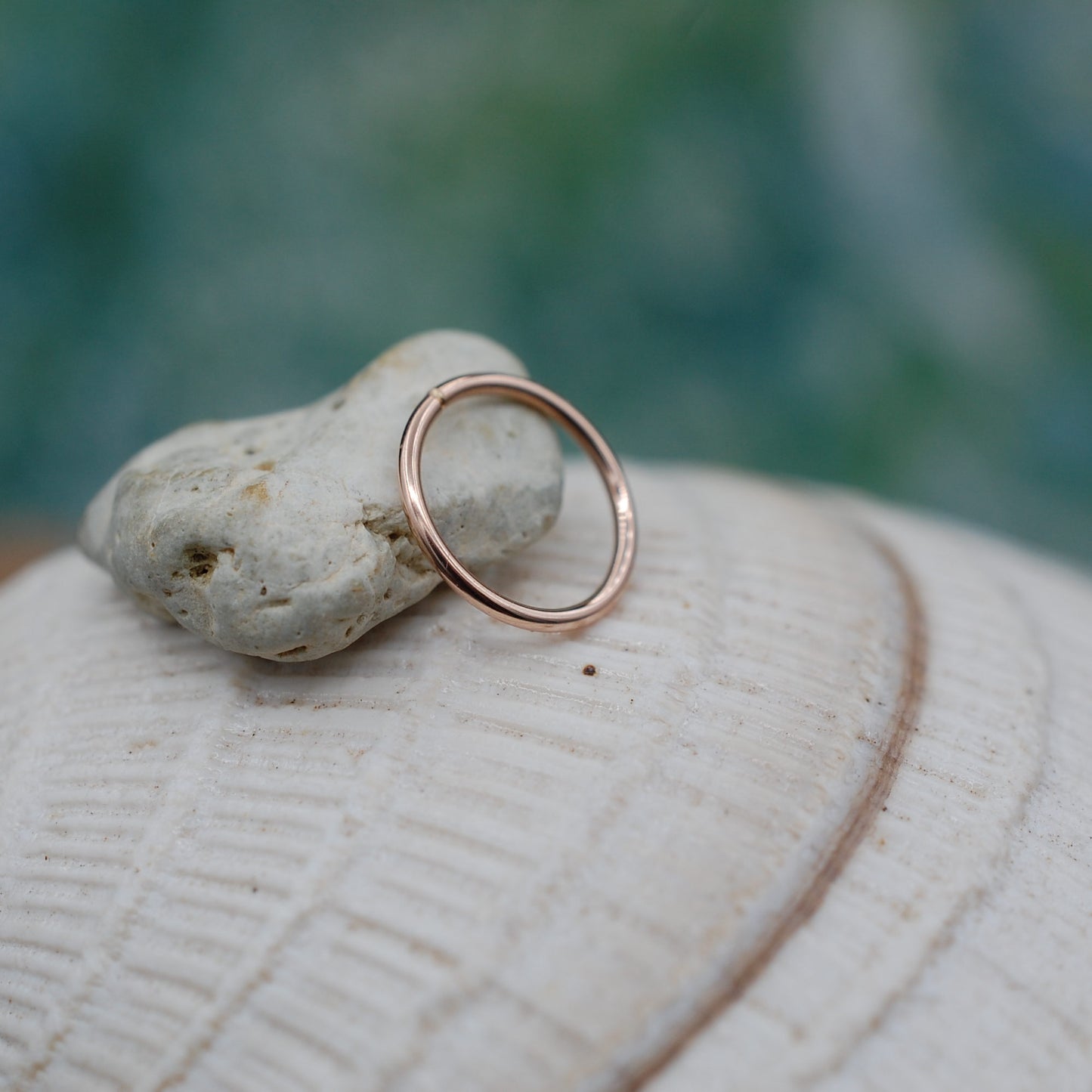 Rose Gold Nose Ring Hoop