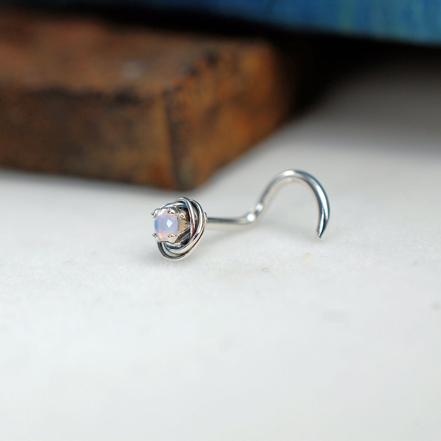 tangled nose ring