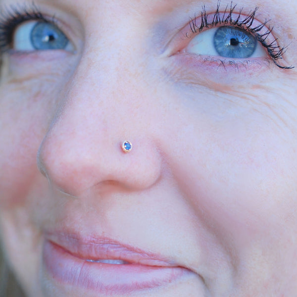 Sapphire septum discount ring