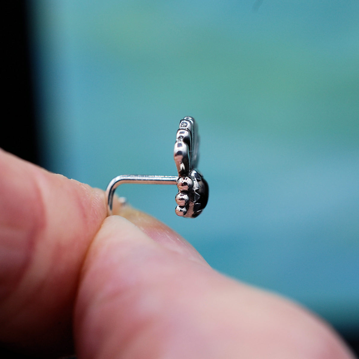 nose stud large size