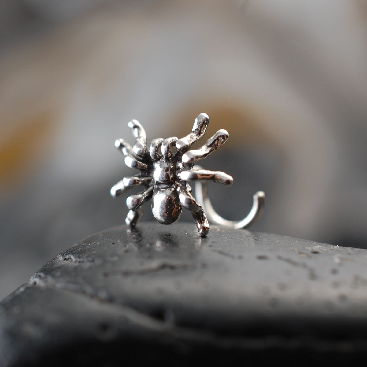 Badass Spider Insect Nose Stud