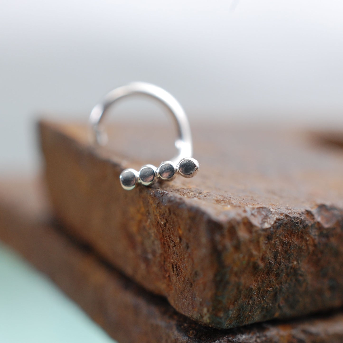 minimalist nose stud