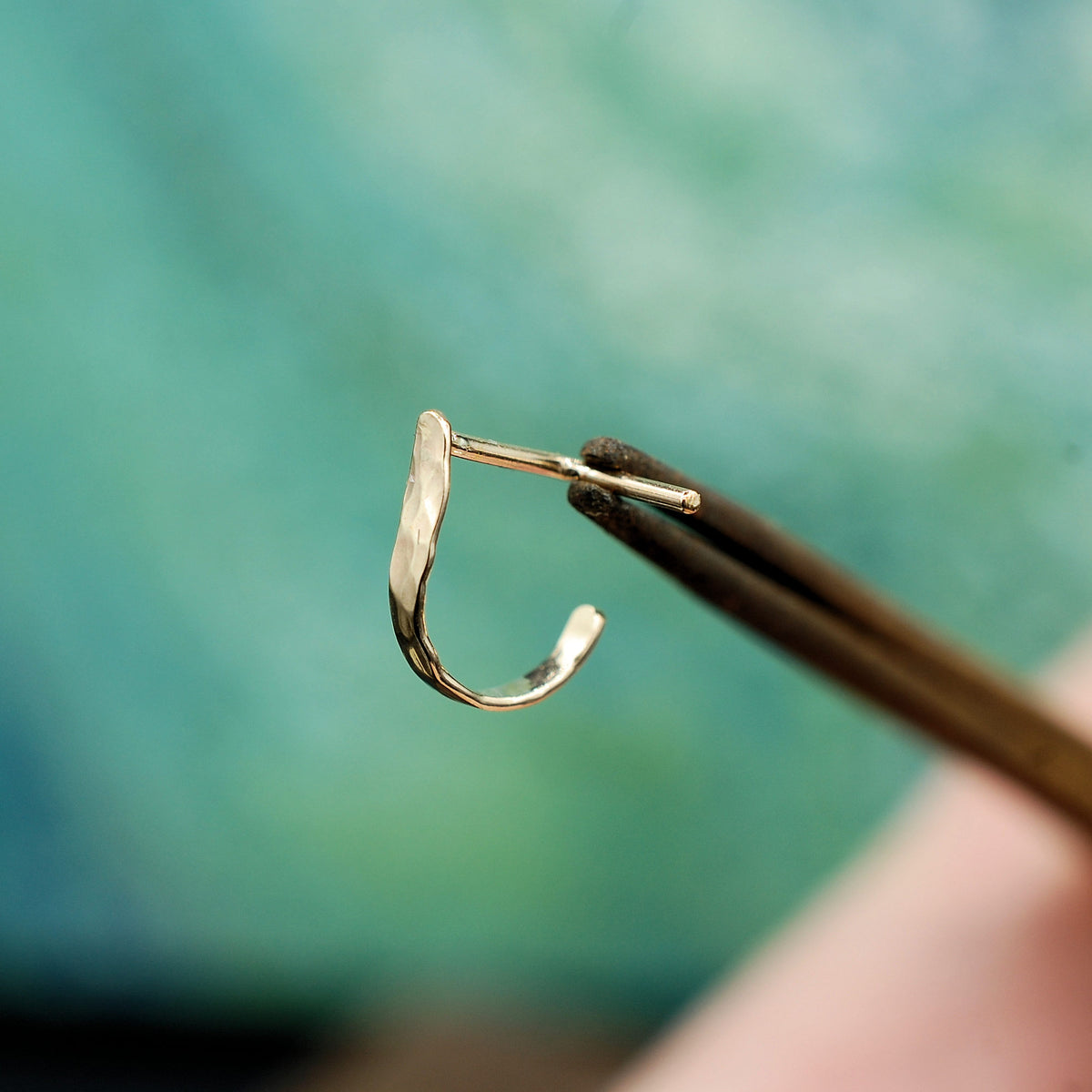 gold nose ring cuff
