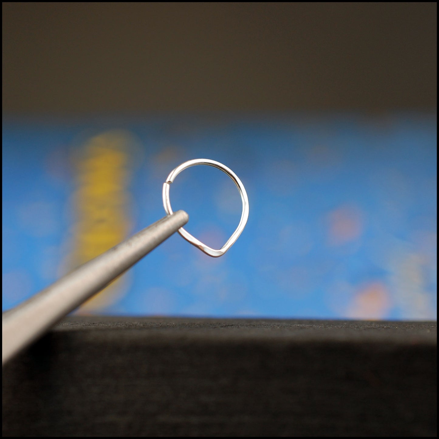 sterling silver septum ring