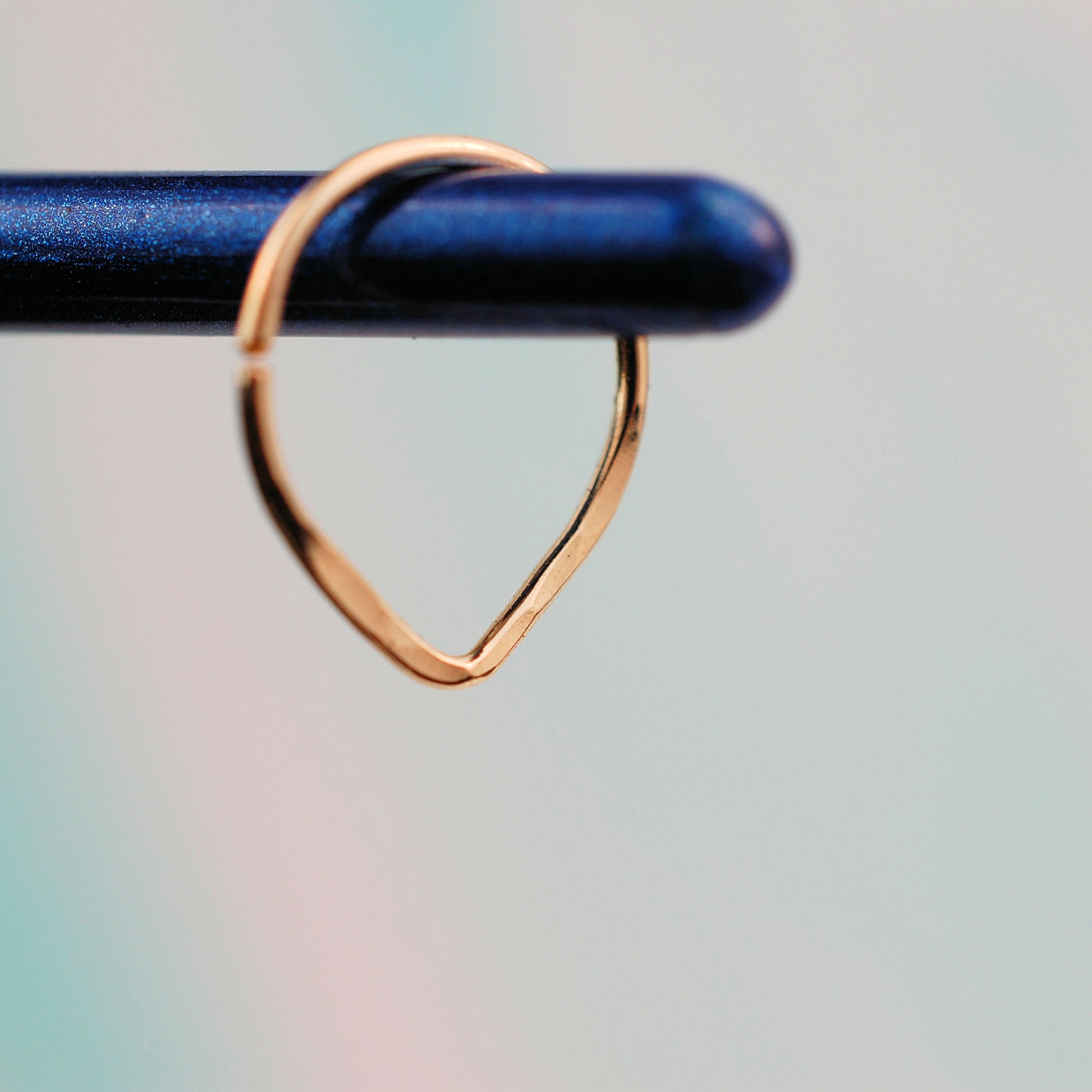 14 karat gold septum ring