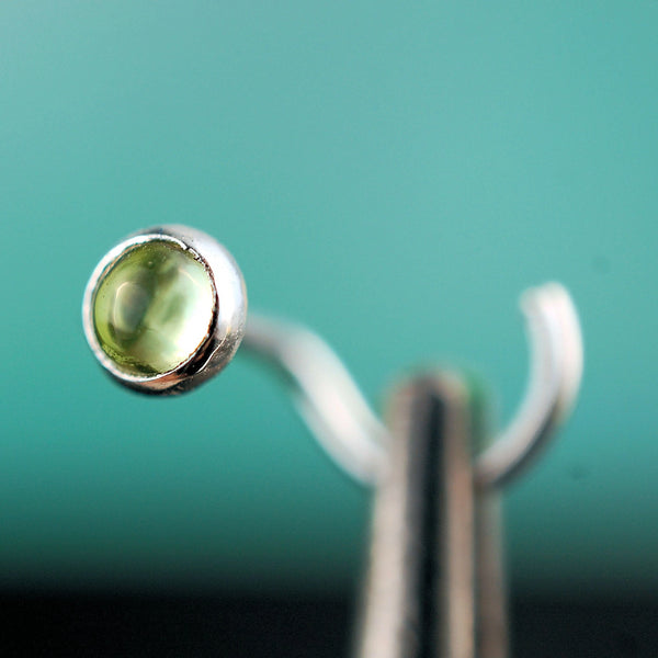 Peridot shop nose ring