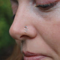 snake nose jewelry