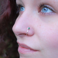 nickel-free sterling silver nose jewelry enhancer