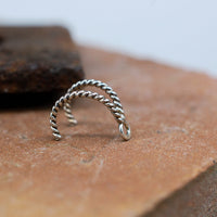 enhancer nose ring with loop for stud
