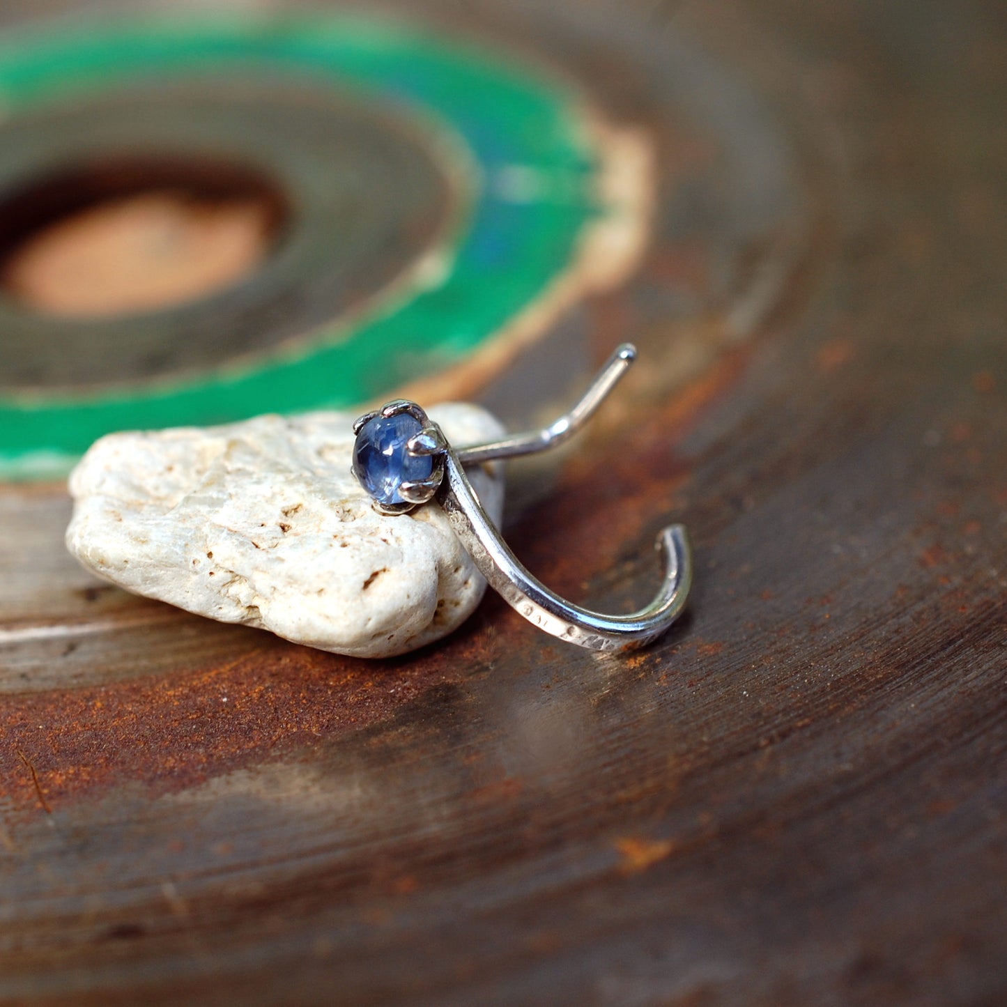 Kyanite Cuff Nose Ring