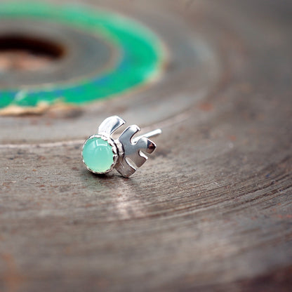 Whispering Leaf Nose Stud
