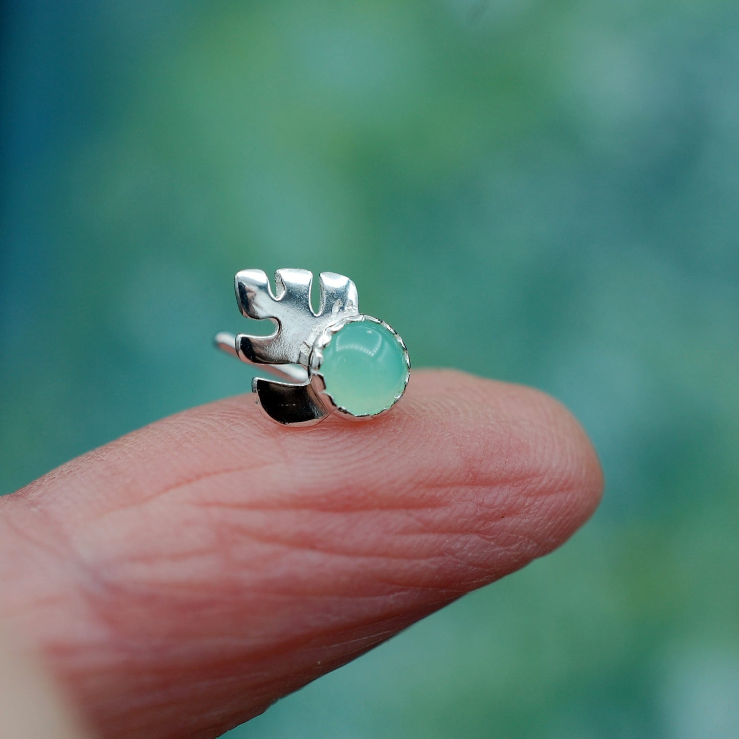 Whispering Leaf Nose Stud