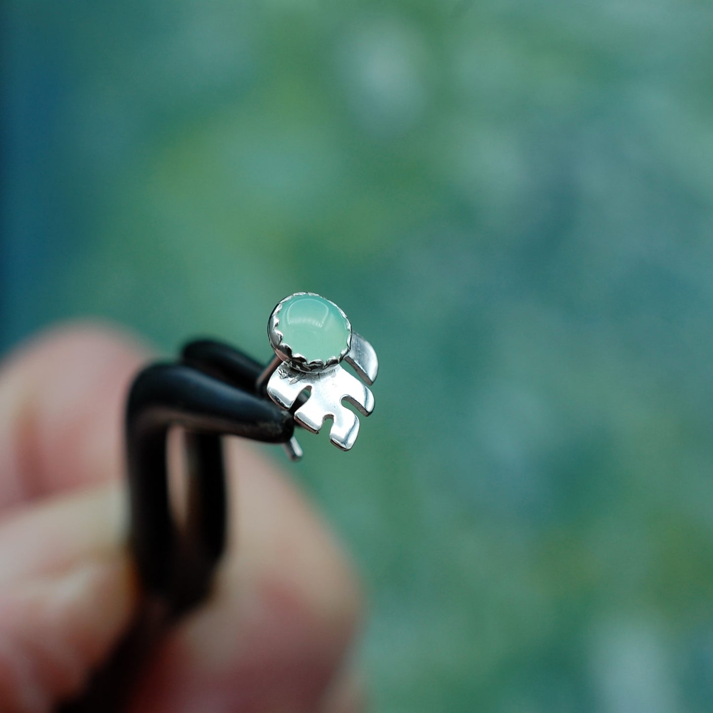 Whispering Leaf Nose Stud