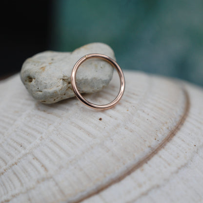 rose gold nose ring
