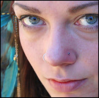 dainty sterling silver nose jewelry
