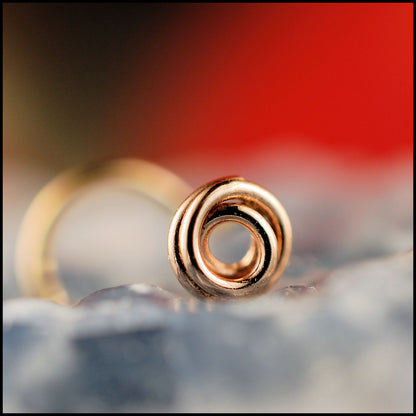 14 karat yellow gold nose jewelry