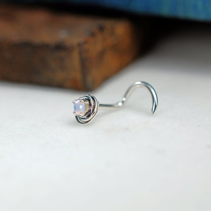 tangled nose ring