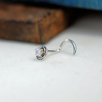 tangled nose ring