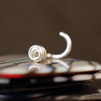 dainty nose sjewelry in sterling silver