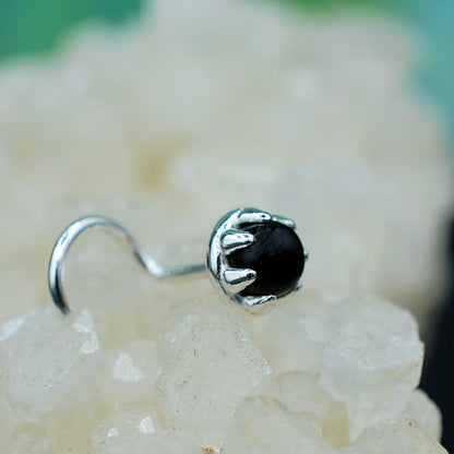 unique black nose ring