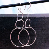 sterling hoop earrings