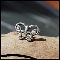 925 sterling butterly nose jewelry