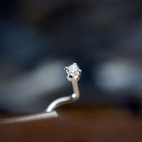 tiny diamond nose ring