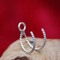 unique sterling silver nose ring