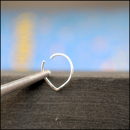 nickel-free silver septum jewelry