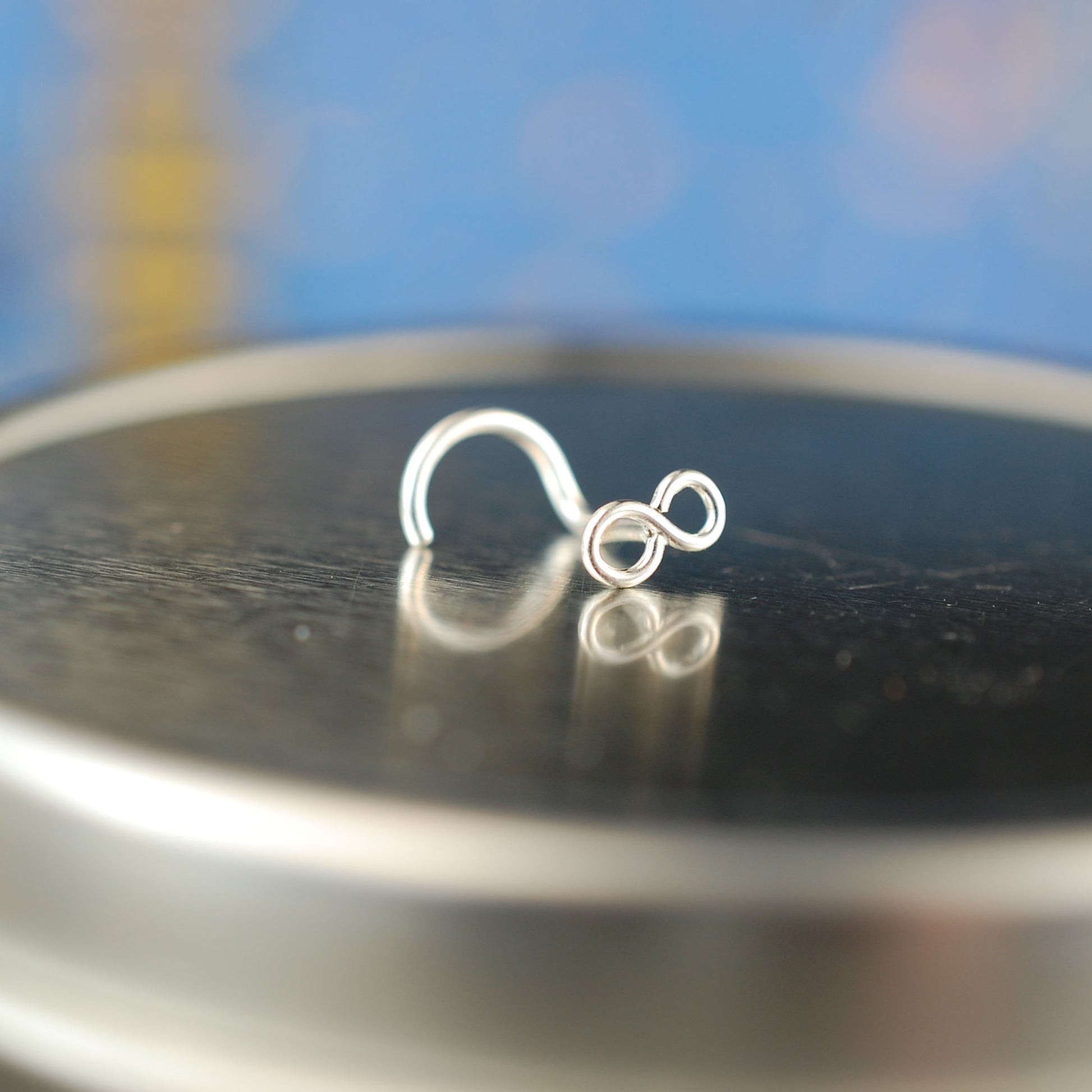 nickel-free sterling silver nose stud