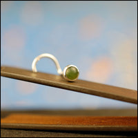 Jade discount nose ring
