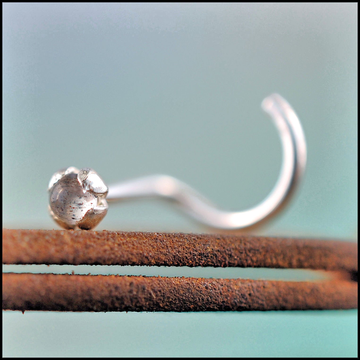 dainty labradorite nose jewelry