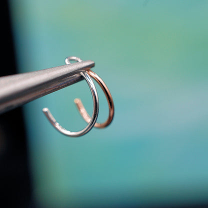 enhancer nose ring mixed metal