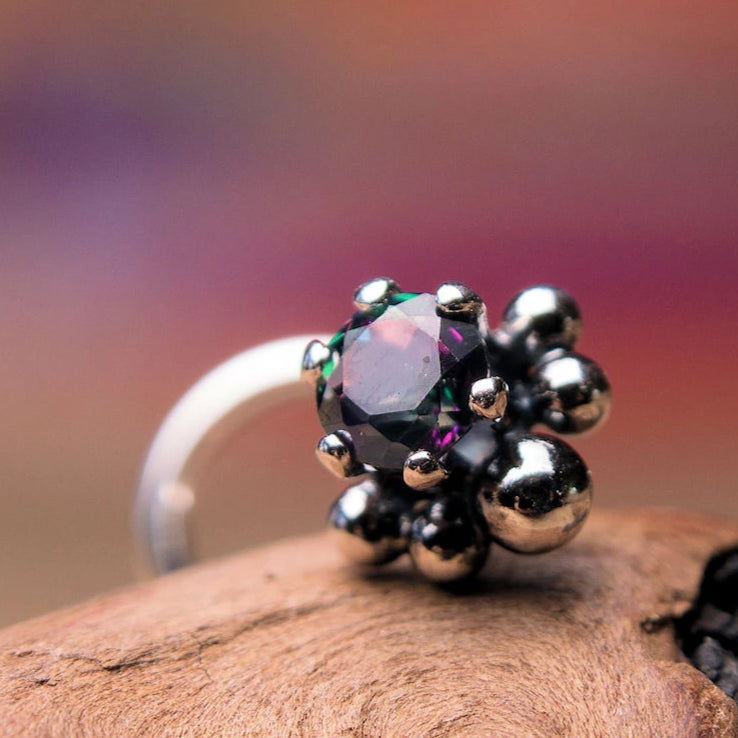Topaz shop nose ring