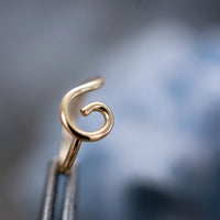 handcrafted gold nose jewelry