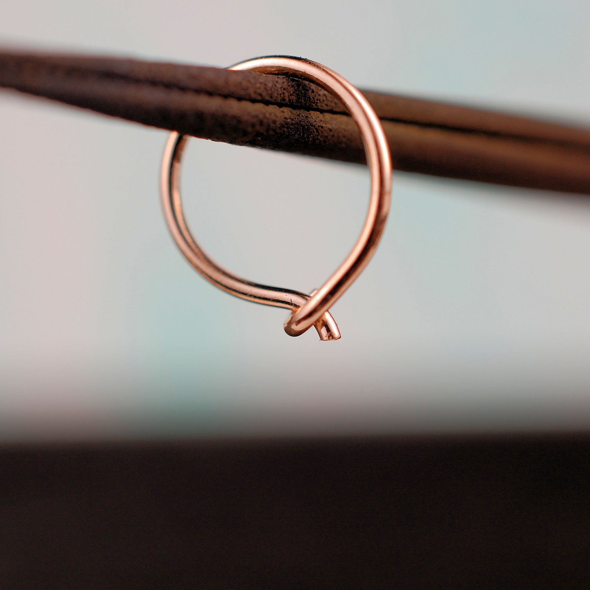 14 karat rose gold nose jewelry