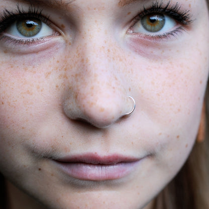 sterling silver nose ring nickel-free