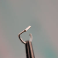 dainty nickel-free sterling silver nose stud