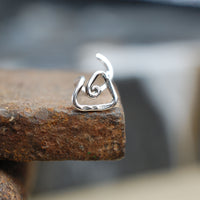 triangle nose ring