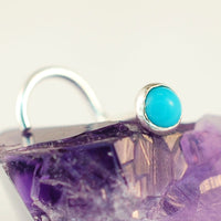 turquoise nose jewelry