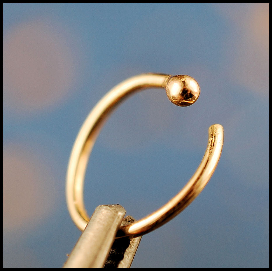 unique gold nose jewelry