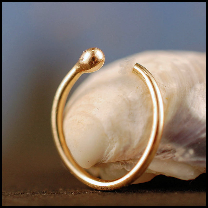 Shop Small Gold Nose Ring for Women Online from India's Luxury Designers  2024