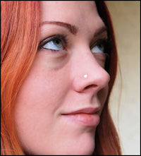 Gold Spot Nose Stud 3mm