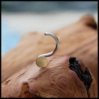 Gold Spot Nose Stud 3mm