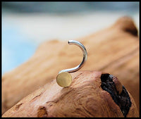 Gold Spot Nose Stud 3mm