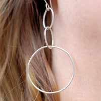 large hoop earrings