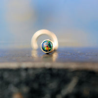 black opal nose jewelry