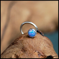 blue opal nose screw