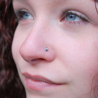 dainty sterling silver nose jewelry